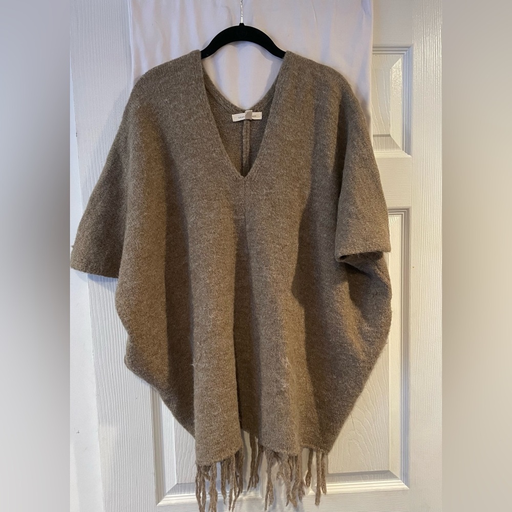 Grade + Gather poncho